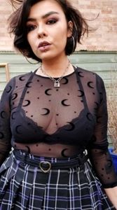 Collectif Winnie Moon Mesh Top